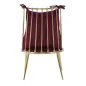 Fotel GLAM BACKY 55 60 83 cm (wysokość siedziska 35 cm)
